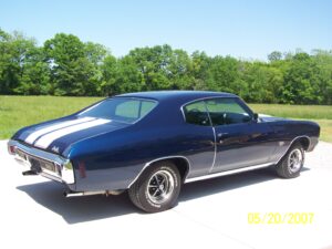 1970 Chevelle SS super sport classic car restoration